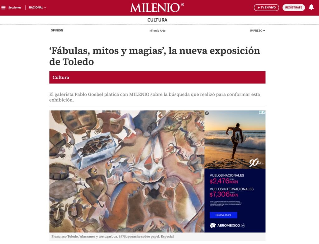 Milenio pgfinearts  Francisco Toledo